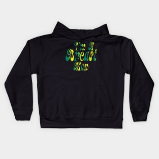 I'm A Breast Man Kids Hoodie